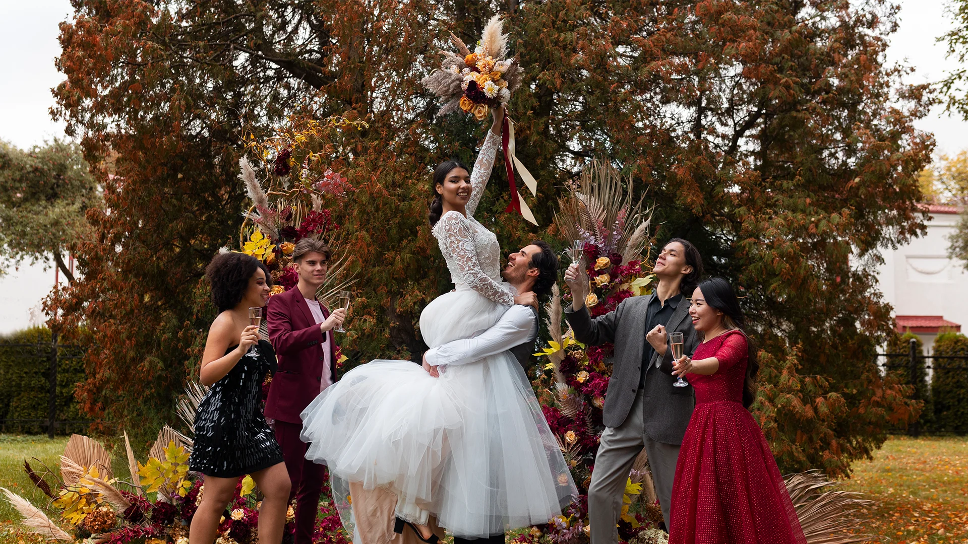 Cultural wedding at Prested Hall in Essex