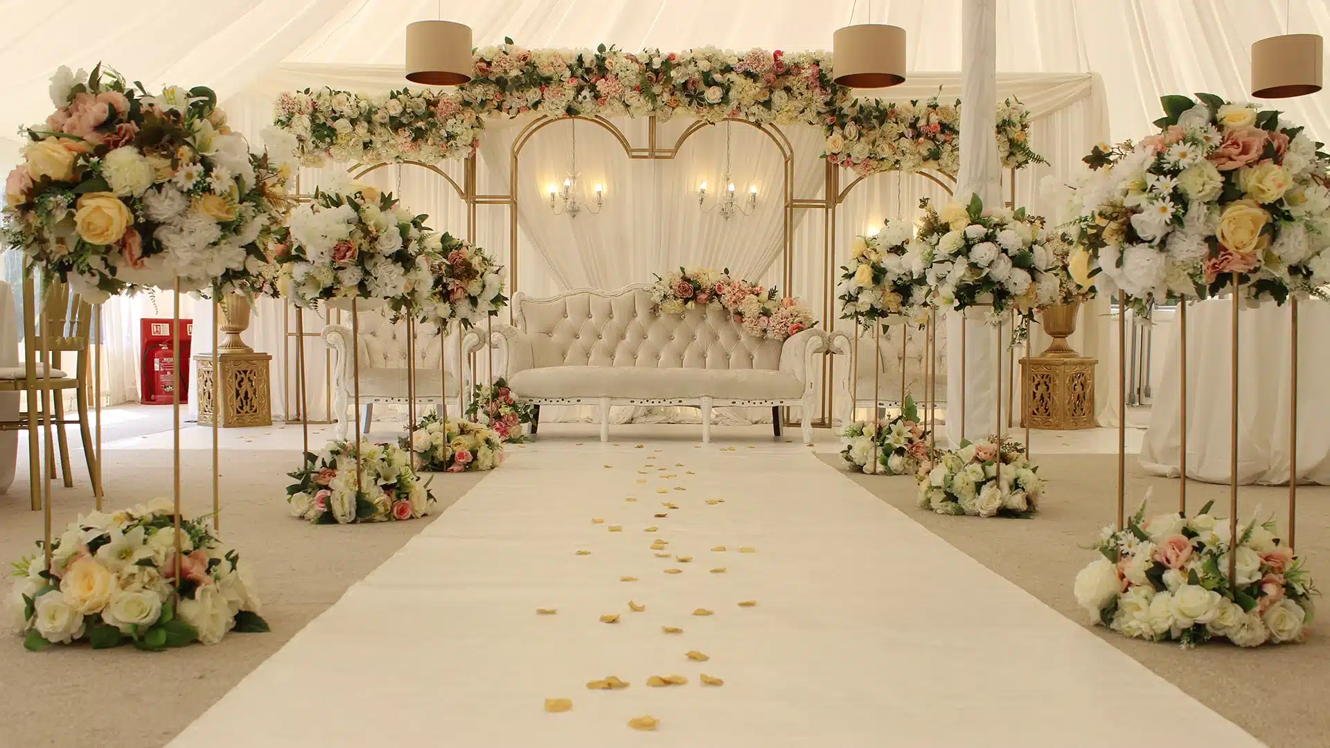 Floral Wedding at Prested Hall