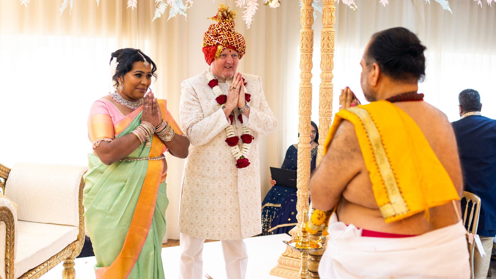 Blog 8 Fusion wedding at Prested Hall blending cultural traditions with elegant décor